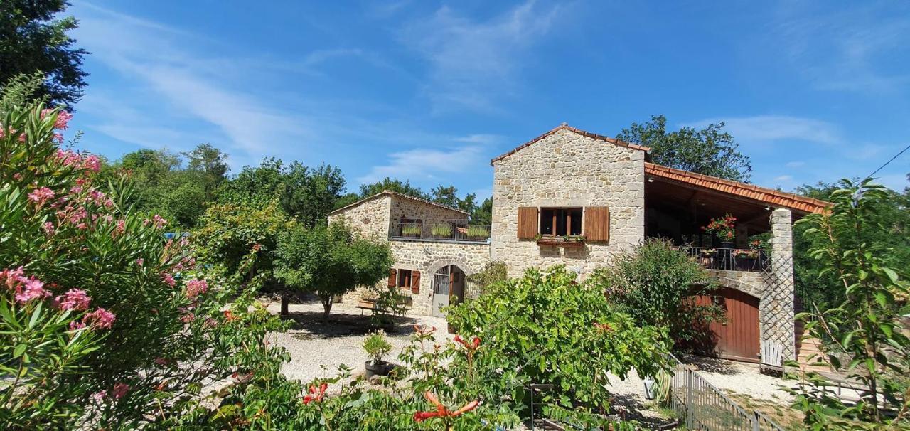 Mas Le Corbery Villa Largentière Kültér fotó
